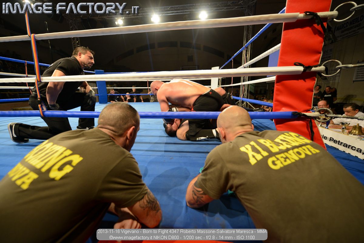 2013-11-16 Vigevano - Born to Fight 4347 Roberto Massone-Salvatore Maresca - MMA